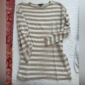 Eileen Fisher organic linen/cotton sweater sz S